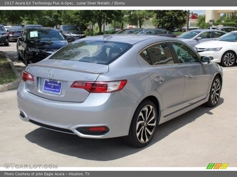 Lunar Silver Metallic / Ebony 2017 Acura ILX Technology Plus A-Spec