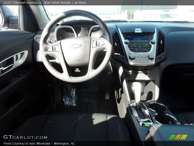 Blue Velvet Metallic / Jet Black 2015 Chevrolet Equinox LS