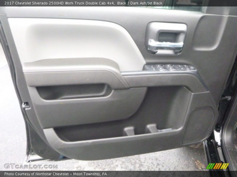 Black / Dark Ash/Jet Black 2017 Chevrolet Silverado 2500HD Work Truck Double Cab 4x4