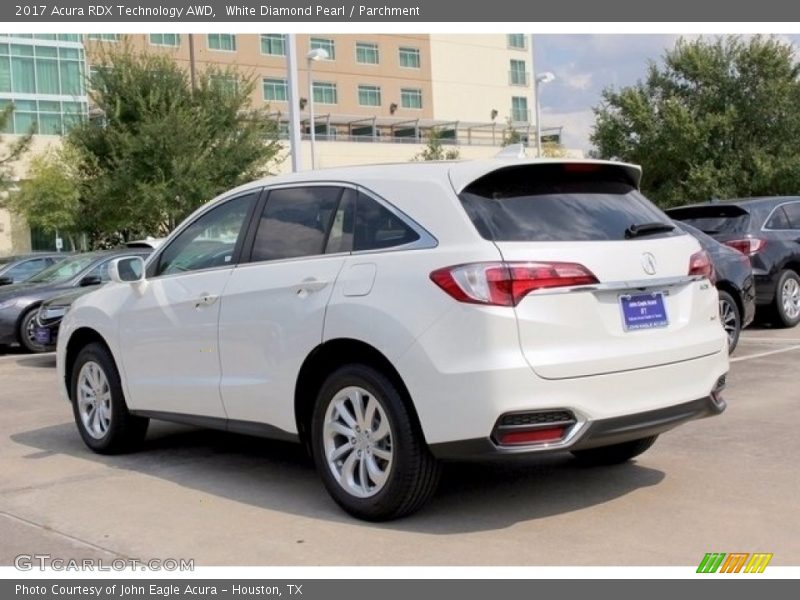 White Diamond Pearl / Parchment 2017 Acura RDX Technology AWD