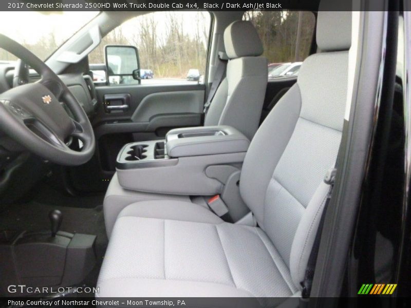 Black / Dark Ash/Jet Black 2017 Chevrolet Silverado 2500HD Work Truck Double Cab 4x4