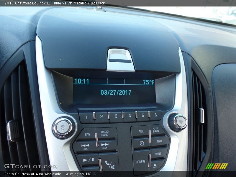 Blue Velvet Metallic / Jet Black 2015 Chevrolet Equinox LS