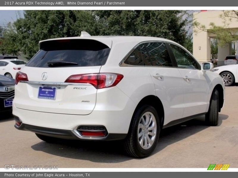 White Diamond Pearl / Parchment 2017 Acura RDX Technology AWD