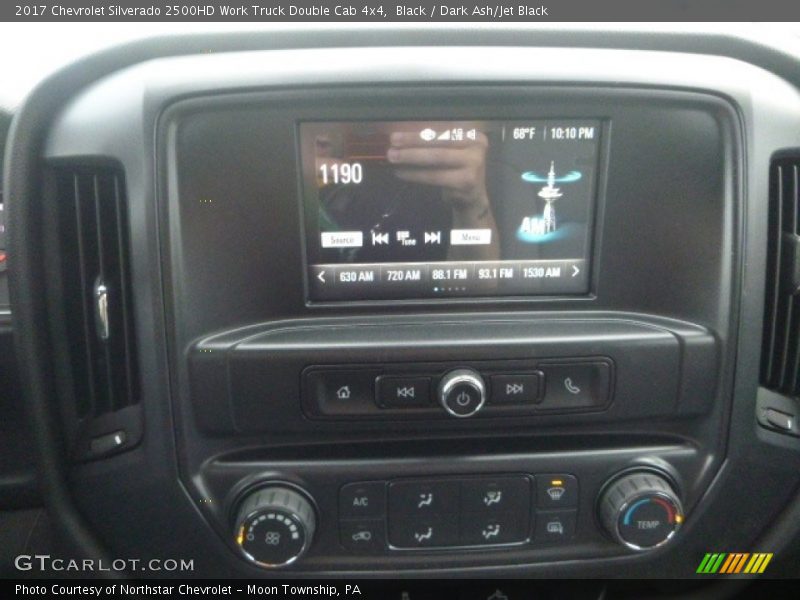 Black / Dark Ash/Jet Black 2017 Chevrolet Silverado 2500HD Work Truck Double Cab 4x4