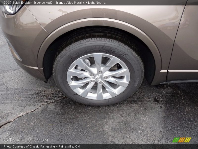 Bronze Alloy Metallic / Light Neutral 2017 Buick Envision Essence AWD