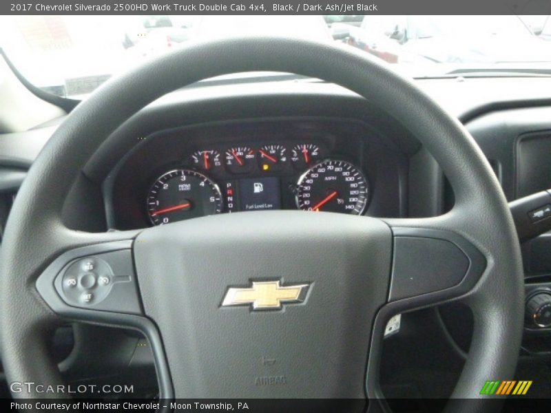 Black / Dark Ash/Jet Black 2017 Chevrolet Silverado 2500HD Work Truck Double Cab 4x4
