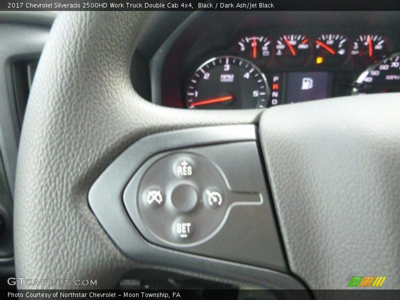 Black / Dark Ash/Jet Black 2017 Chevrolet Silverado 2500HD Work Truck Double Cab 4x4