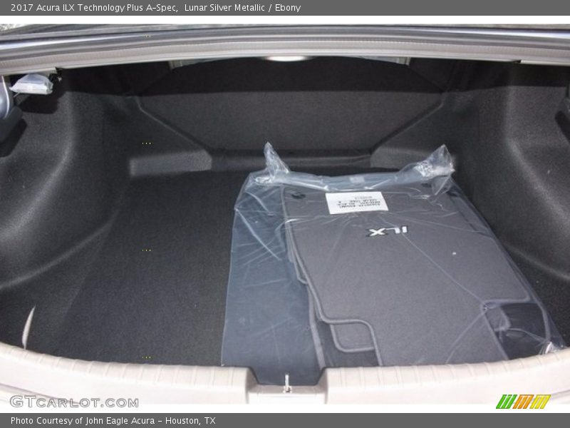 Lunar Silver Metallic / Ebony 2017 Acura ILX Technology Plus A-Spec