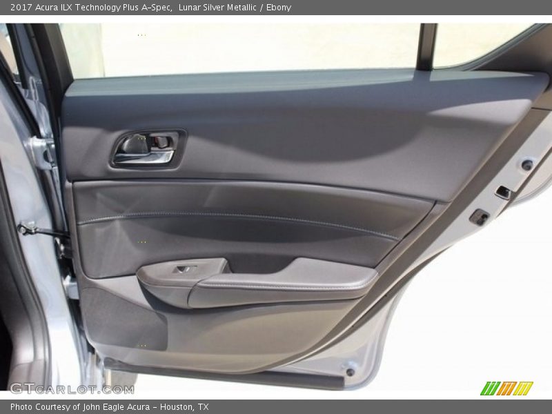Lunar Silver Metallic / Ebony 2017 Acura ILX Technology Plus A-Spec