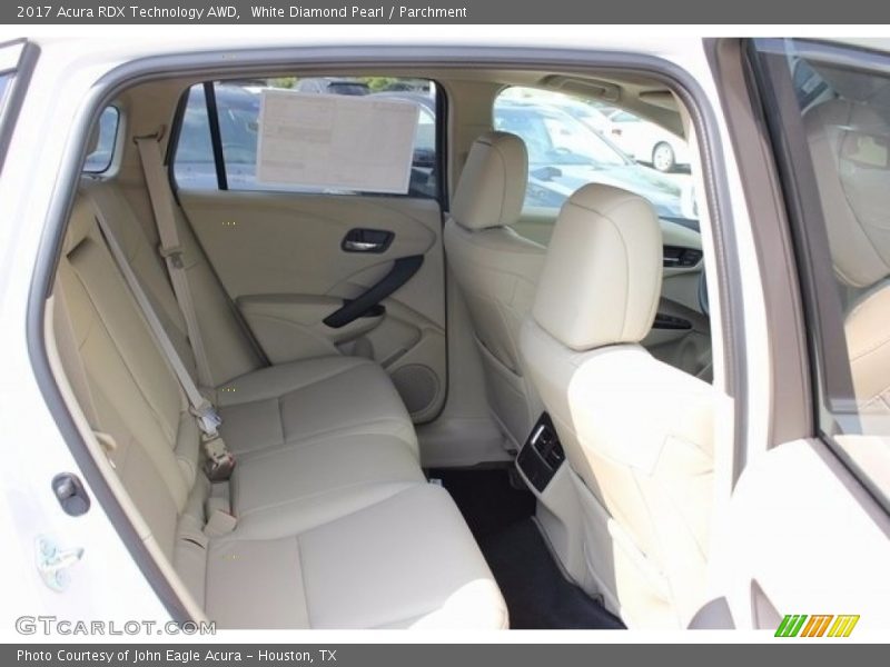 White Diamond Pearl / Parchment 2017 Acura RDX Technology AWD