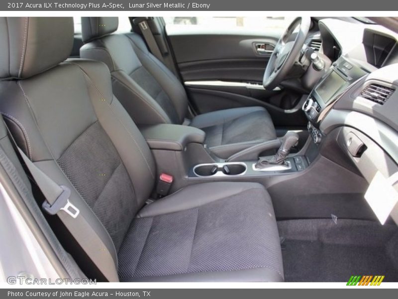 Lunar Silver Metallic / Ebony 2017 Acura ILX Technology Plus A-Spec