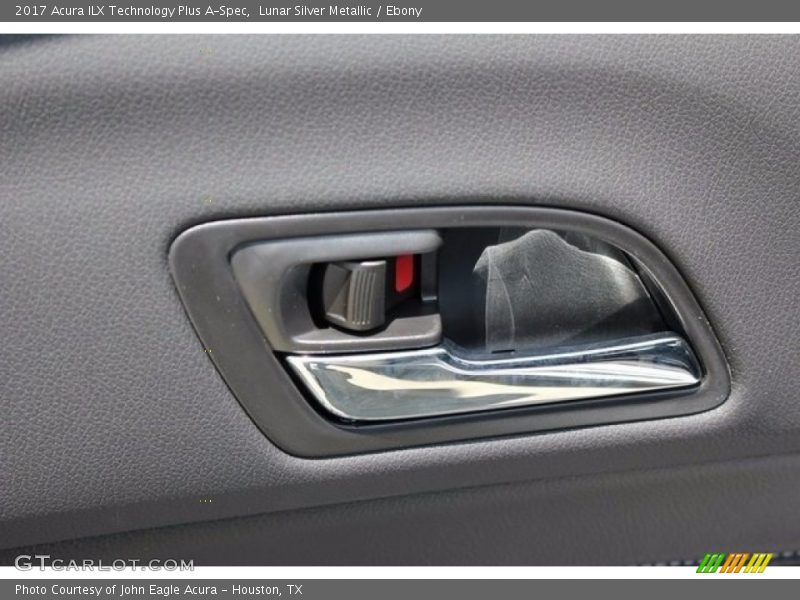 Lunar Silver Metallic / Ebony 2017 Acura ILX Technology Plus A-Spec