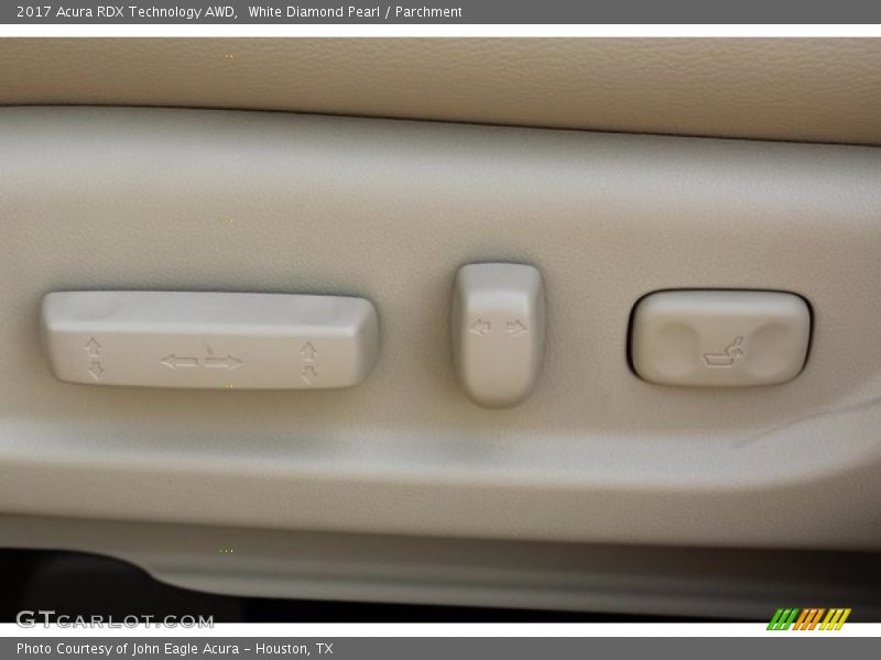 White Diamond Pearl / Parchment 2017 Acura RDX Technology AWD
