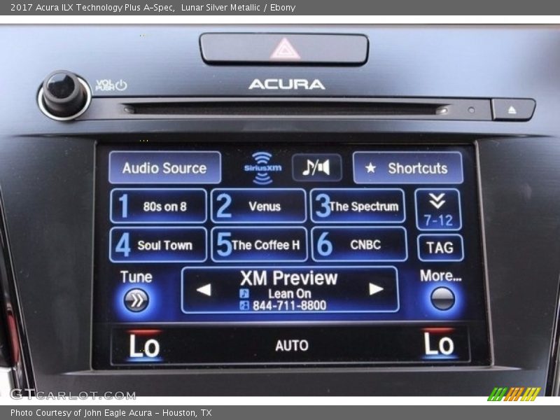 Lunar Silver Metallic / Ebony 2017 Acura ILX Technology Plus A-Spec