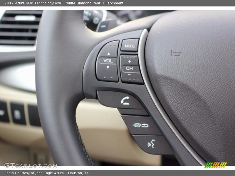 White Diamond Pearl / Parchment 2017 Acura RDX Technology AWD