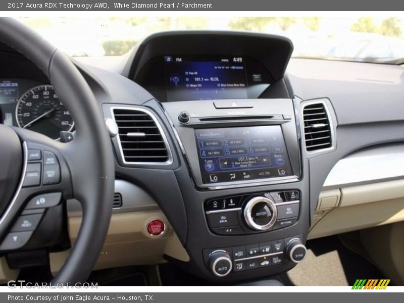 White Diamond Pearl / Parchment 2017 Acura RDX Technology AWD