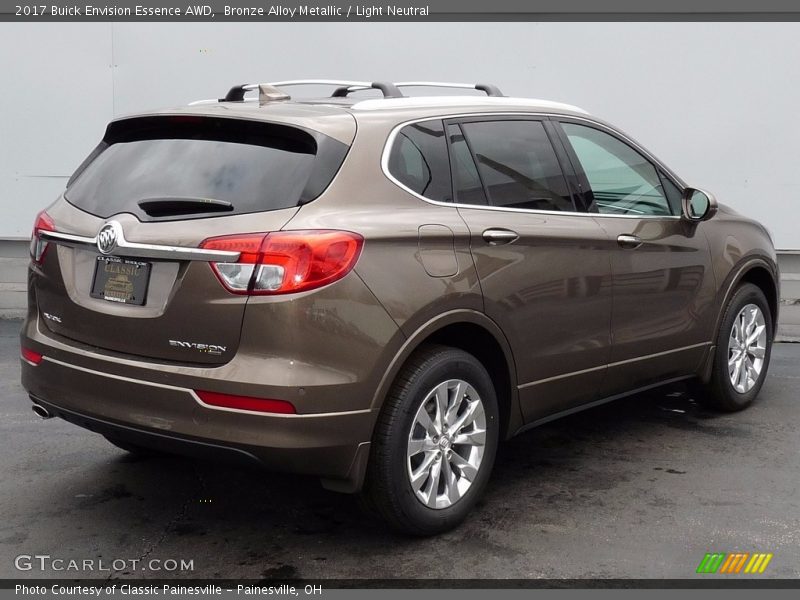 Bronze Alloy Metallic / Light Neutral 2017 Buick Envision Essence AWD