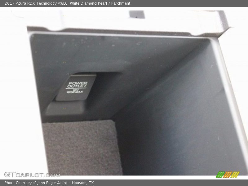 White Diamond Pearl / Parchment 2017 Acura RDX Technology AWD
