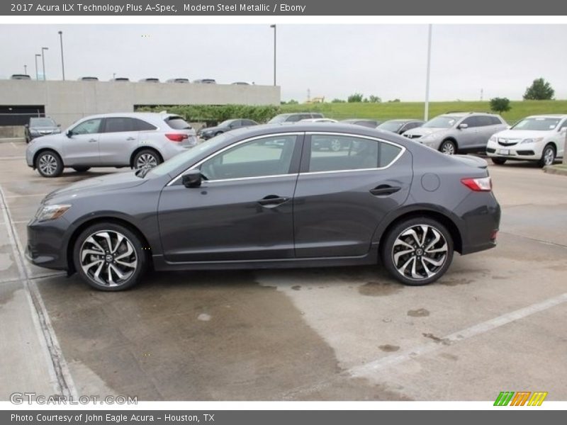 Modern Steel Metallic / Ebony 2017 Acura ILX Technology Plus A-Spec