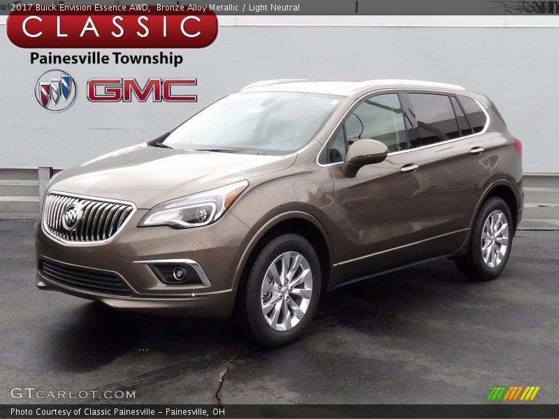 Bronze Alloy Metallic / Light Neutral 2017 Buick Envision Essence AWD