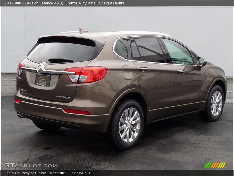 Bronze Alloy Metallic / Light Neutral 2017 Buick Envision Essence AWD