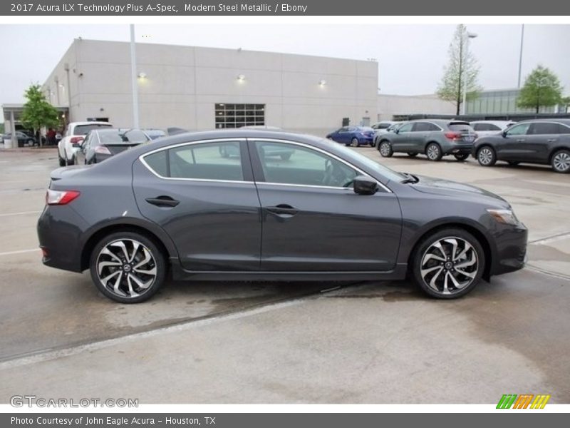 Modern Steel Metallic / Ebony 2017 Acura ILX Technology Plus A-Spec