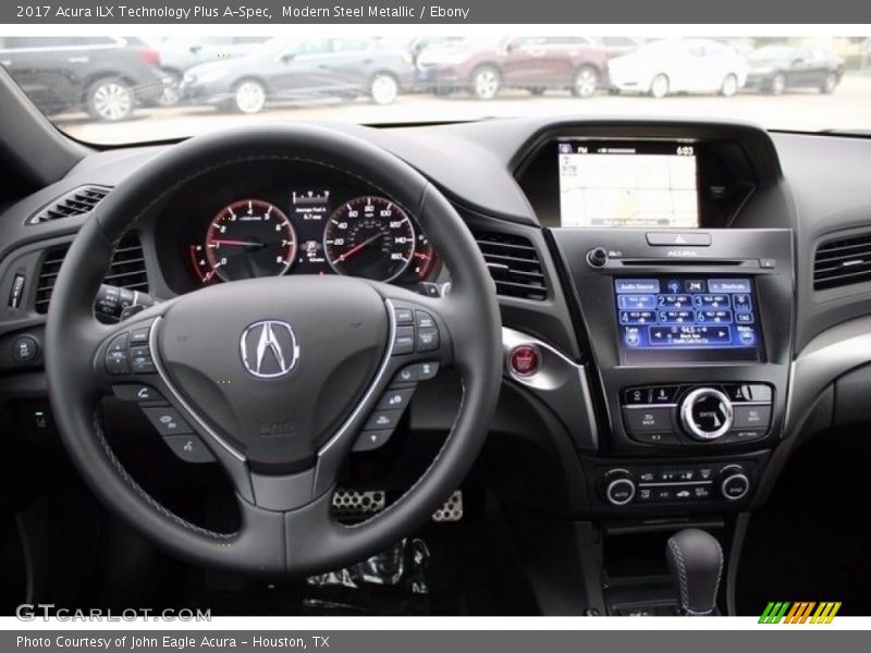 Modern Steel Metallic / Ebony 2017 Acura ILX Technology Plus A-Spec