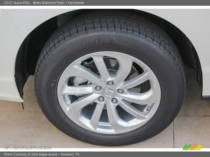 White Diamond Pearl / Parchment 2017 Acura RDX