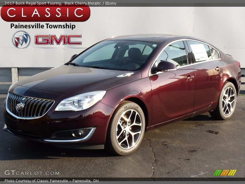 Black Cherry Metallic / Ebony 2017 Buick Regal Sport Touring