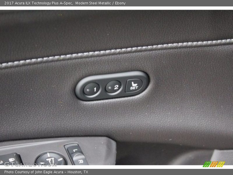 Modern Steel Metallic / Ebony 2017 Acura ILX Technology Plus A-Spec