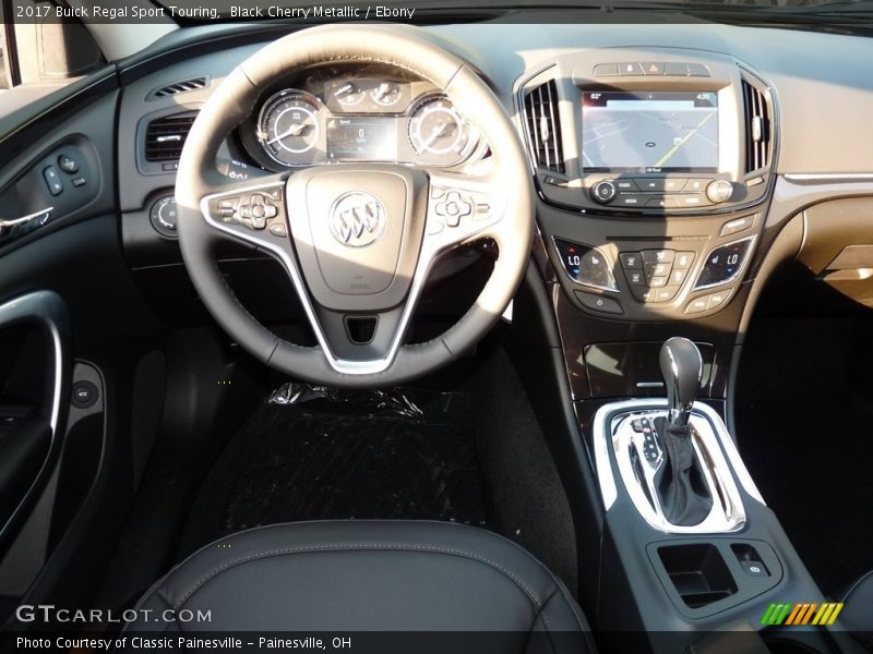 Black Cherry Metallic / Ebony 2017 Buick Regal Sport Touring