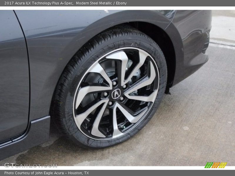 Modern Steel Metallic / Ebony 2017 Acura ILX Technology Plus A-Spec