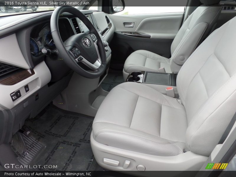 Silver Sky Metallic / Ash 2016 Toyota Sienna XLE
