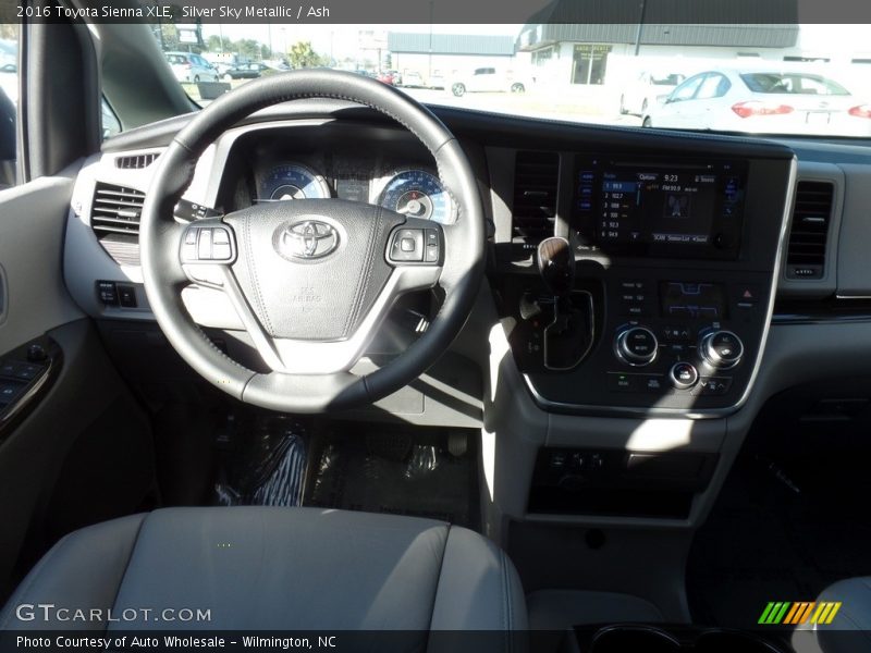 Silver Sky Metallic / Ash 2016 Toyota Sienna XLE
