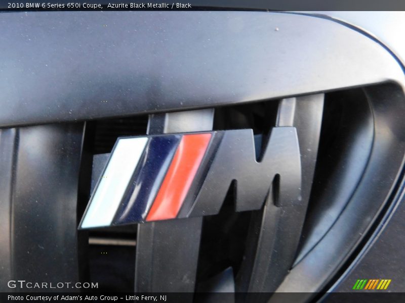 Azurite Black Metallic / Black 2010 BMW 6 Series 650i Coupe