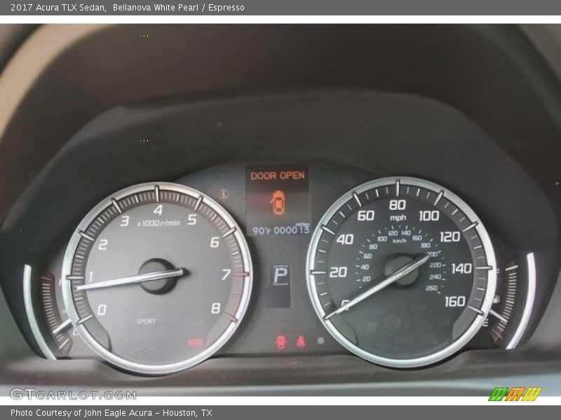 Bellanova White Pearl / Espresso 2017 Acura TLX Sedan