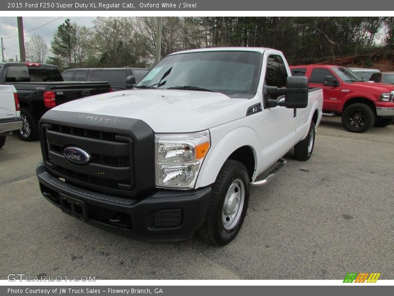 Oxford White / Steel 2015 Ford F250 Super Duty XL Regular Cab