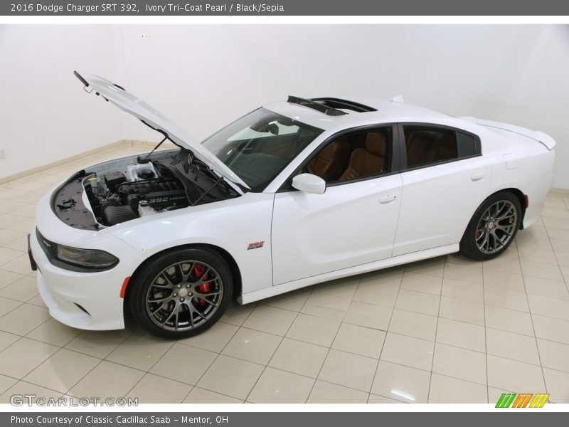  2016 Charger SRT 392 Ivory Tri-Coat Pearl