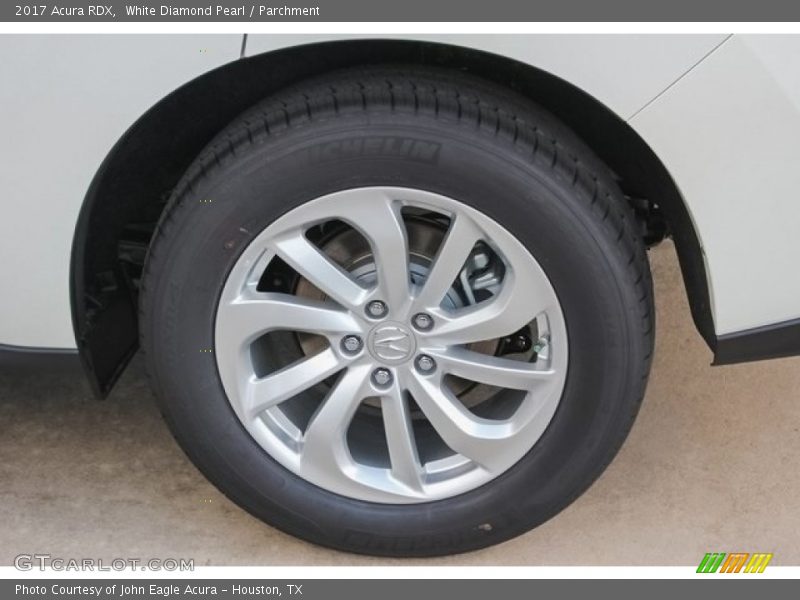 White Diamond Pearl / Parchment 2017 Acura RDX
