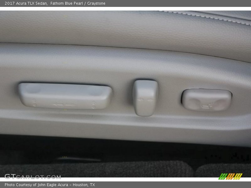 Fathom Blue Pearl / Graystone 2017 Acura TLX Sedan