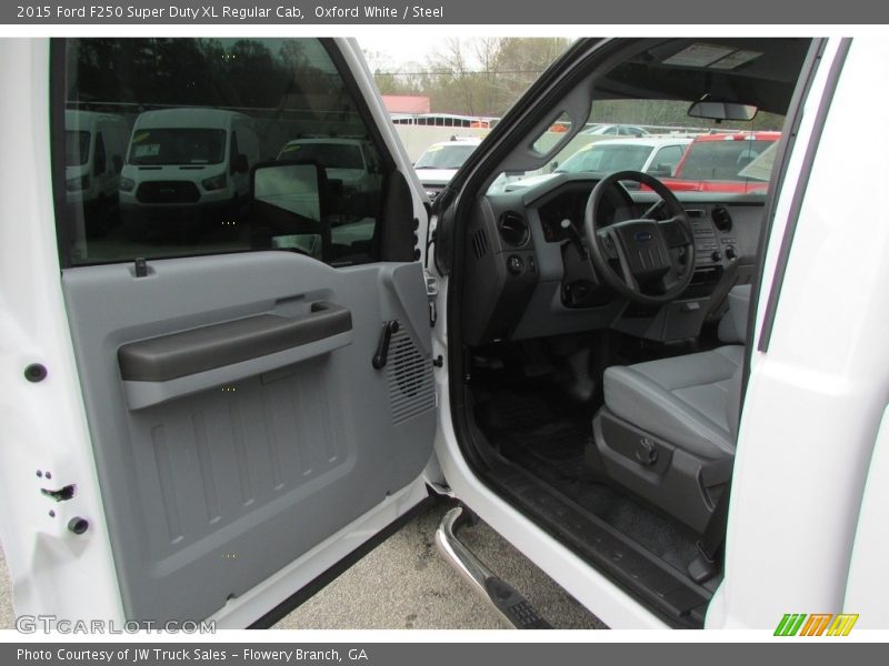 Oxford White / Steel 2015 Ford F250 Super Duty XL Regular Cab