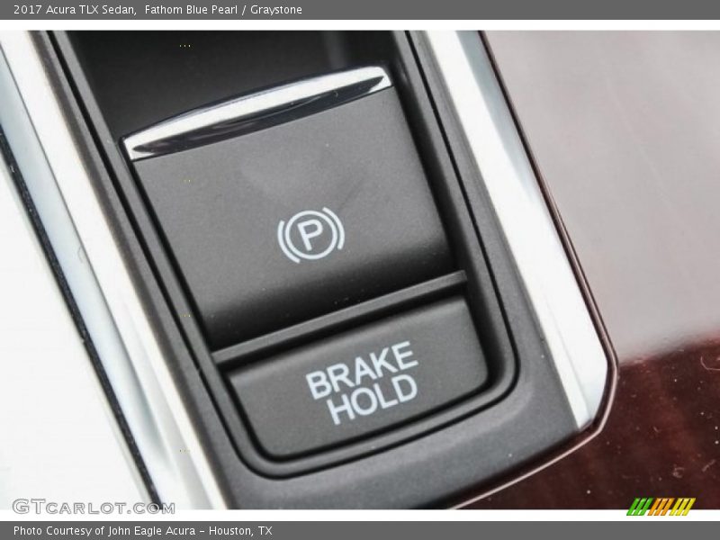 Fathom Blue Pearl / Graystone 2017 Acura TLX Sedan