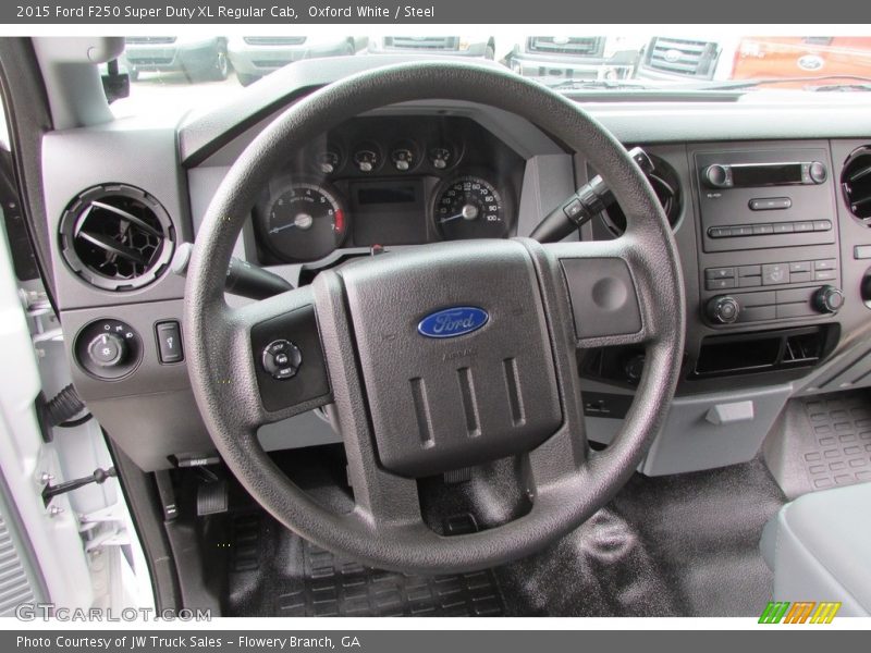 Oxford White / Steel 2015 Ford F250 Super Duty XL Regular Cab