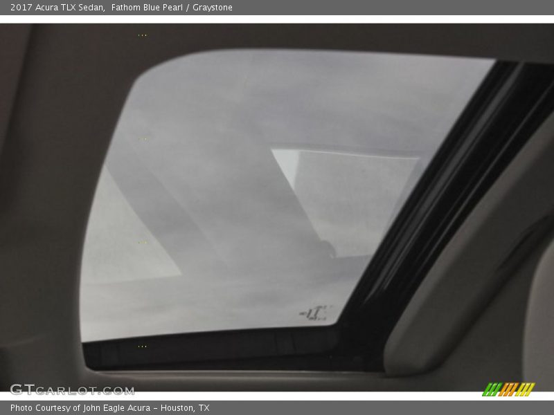 Fathom Blue Pearl / Graystone 2017 Acura TLX Sedan
