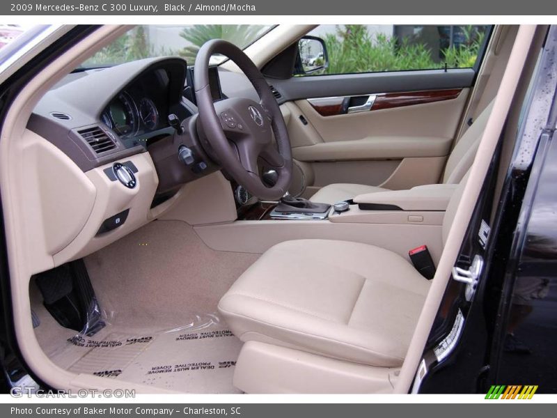 Black / Almond/Mocha 2009 Mercedes-Benz C 300 Luxury