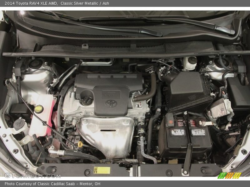 Classic Silver Metallic / Ash 2014 Toyota RAV4 XLE AWD
