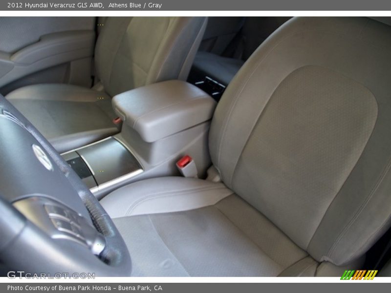 Athens Blue / Gray 2012 Hyundai Veracruz GLS AWD
