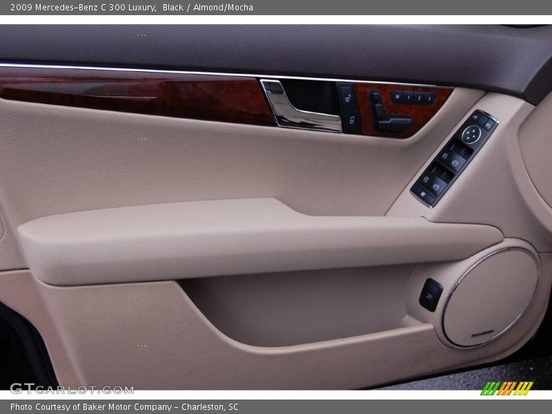 Black / Almond/Mocha 2009 Mercedes-Benz C 300 Luxury