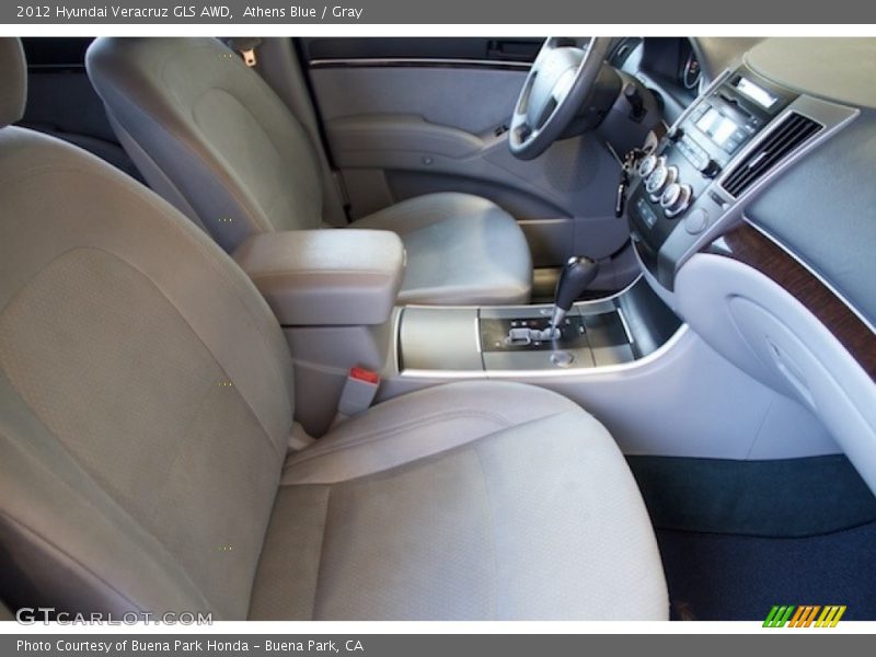 Athens Blue / Gray 2012 Hyundai Veracruz GLS AWD