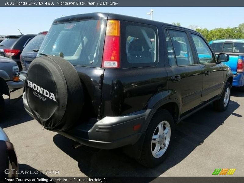 Nighthawk Black Pearl / Dark Gray 2001 Honda CR-V EX 4WD